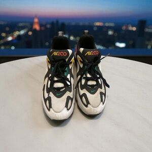 Nike Kids Sneakers - Black, White, and Yellow